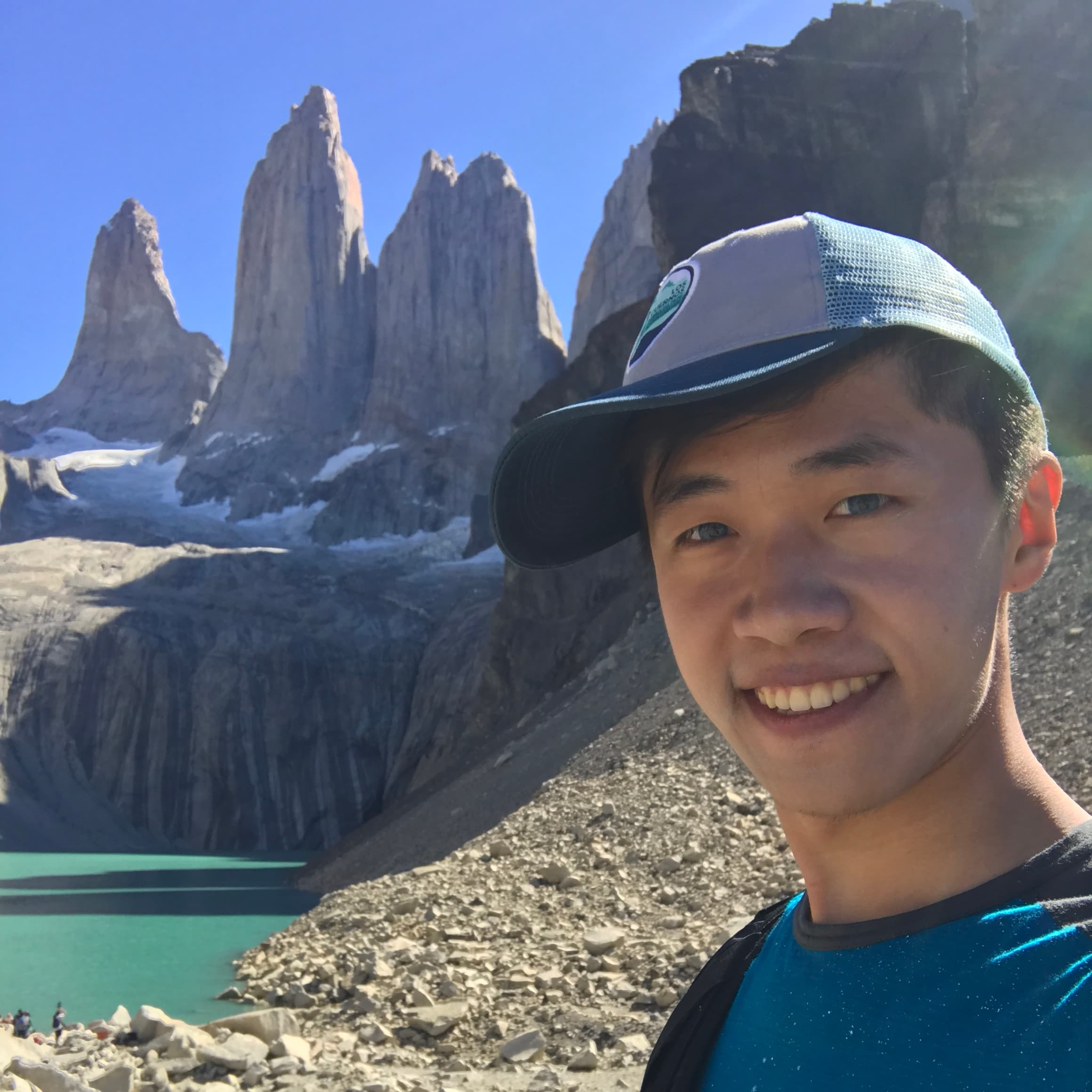 Timothy Yang at Torres del Paine